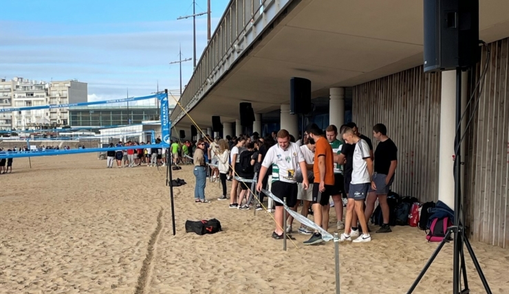 Beach-Volley sur la Grande Plage des Sables d’Olonne