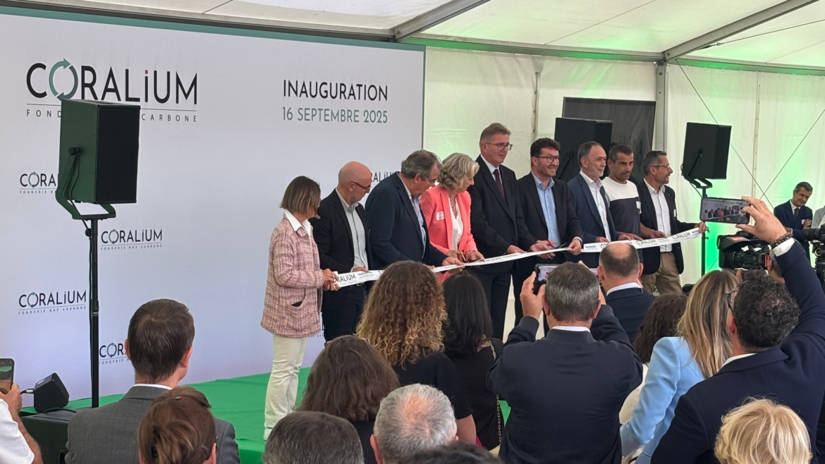Inauguration de la fonderie bas-carbone CORALIUM